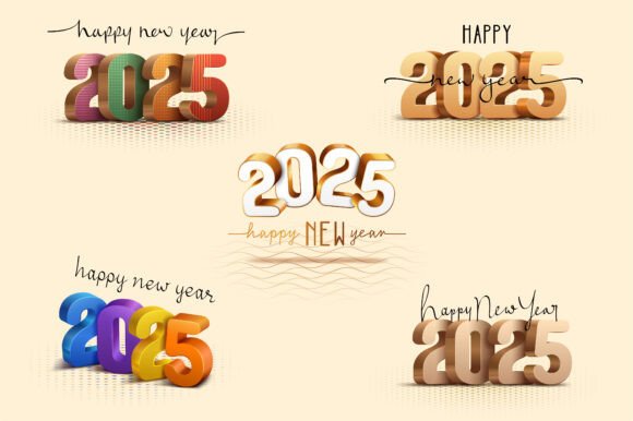 2025 3D Text PNG Happy New Year PNG: A Digital Asset Guide