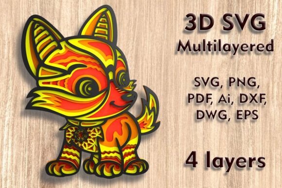 Creating Depth with Fox 3D SVG Multilayer Laser Cut Files: A Practical Guide for Makers
