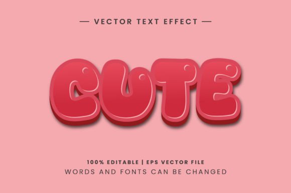 Cute Soft Gradient 3D Text Effect: A Guide to Modern Typography Design