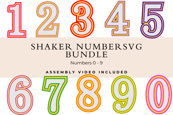 Elevating Digital Craftsmanship: The Strategic Value of Shaker Numbers SVG 0 - 9 in Modern Design