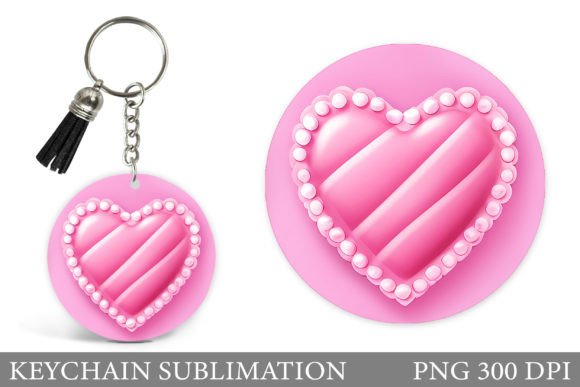 Evaluating 3D Heart Keychain Sublimation for Custom Valentine’s Gifts