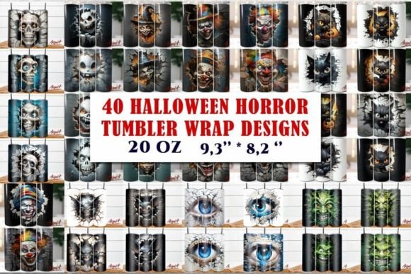 Evaluating the 3D Halloween Tumbler Bundle Horror for Sublimation Projects