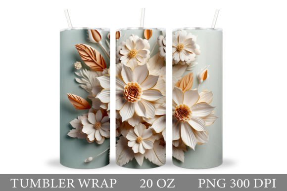 Mastering 3D Flowers Tumbler Sublimation for Professional Results