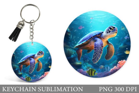 Mastering 3D Turtle Keychain Sublimation