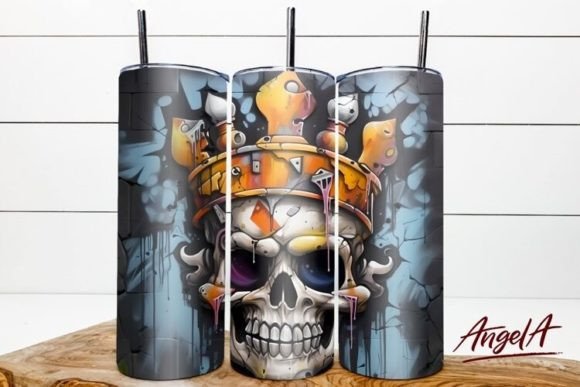 Mastering the Skull Tumbler 3d Horror Tumbler Wrap for Professional Sublimation