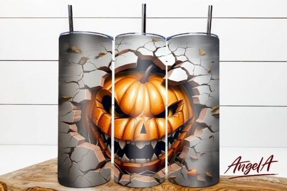 Scary Pumpkin Tumbler Halloween Horror: Elevating Your Spooky Season Aesthetics